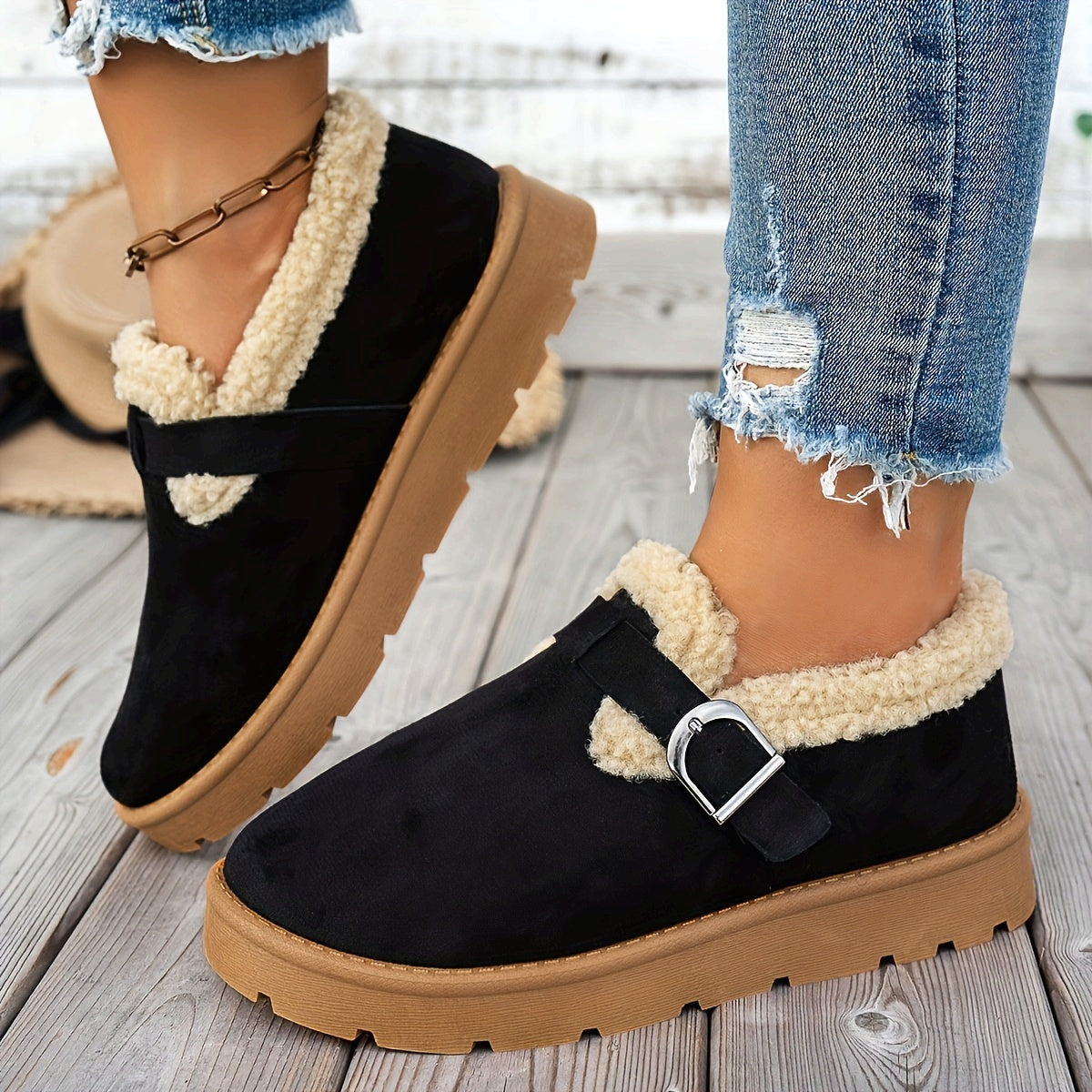 Emilia - Cozy Winter Ankle Boots